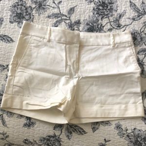 Joe fresh white shorts. 12 inches in length.